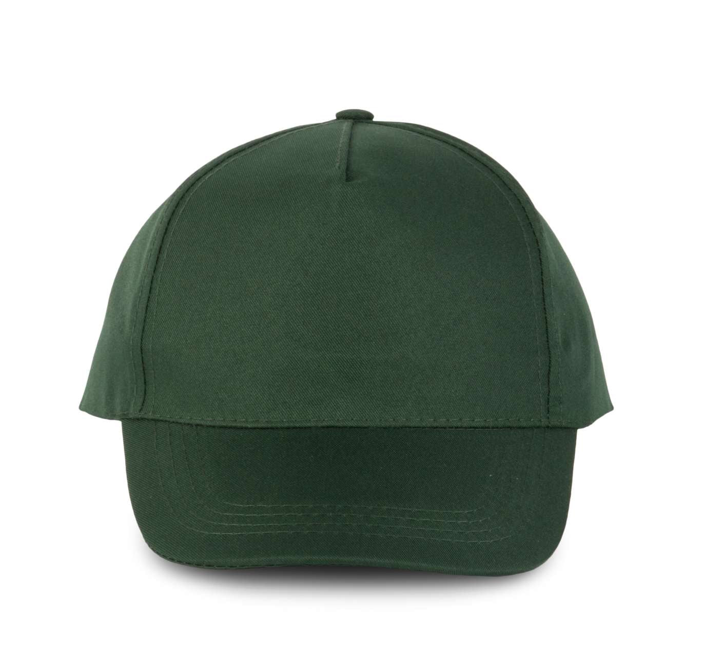 POLYESTER CAP - 5 PANELS - Forest Green - Main