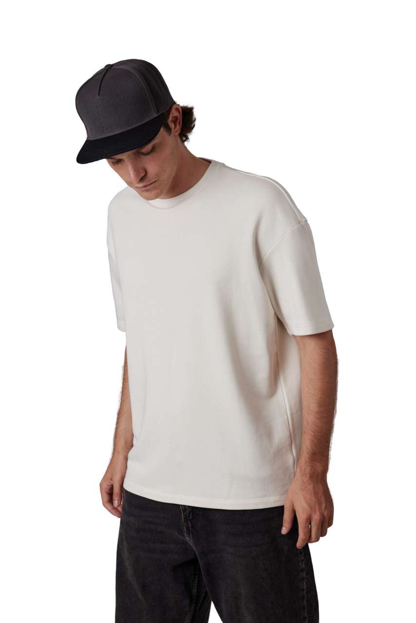 SNAPBACK CAP - 5 PANELS - White/White - modelimageurl