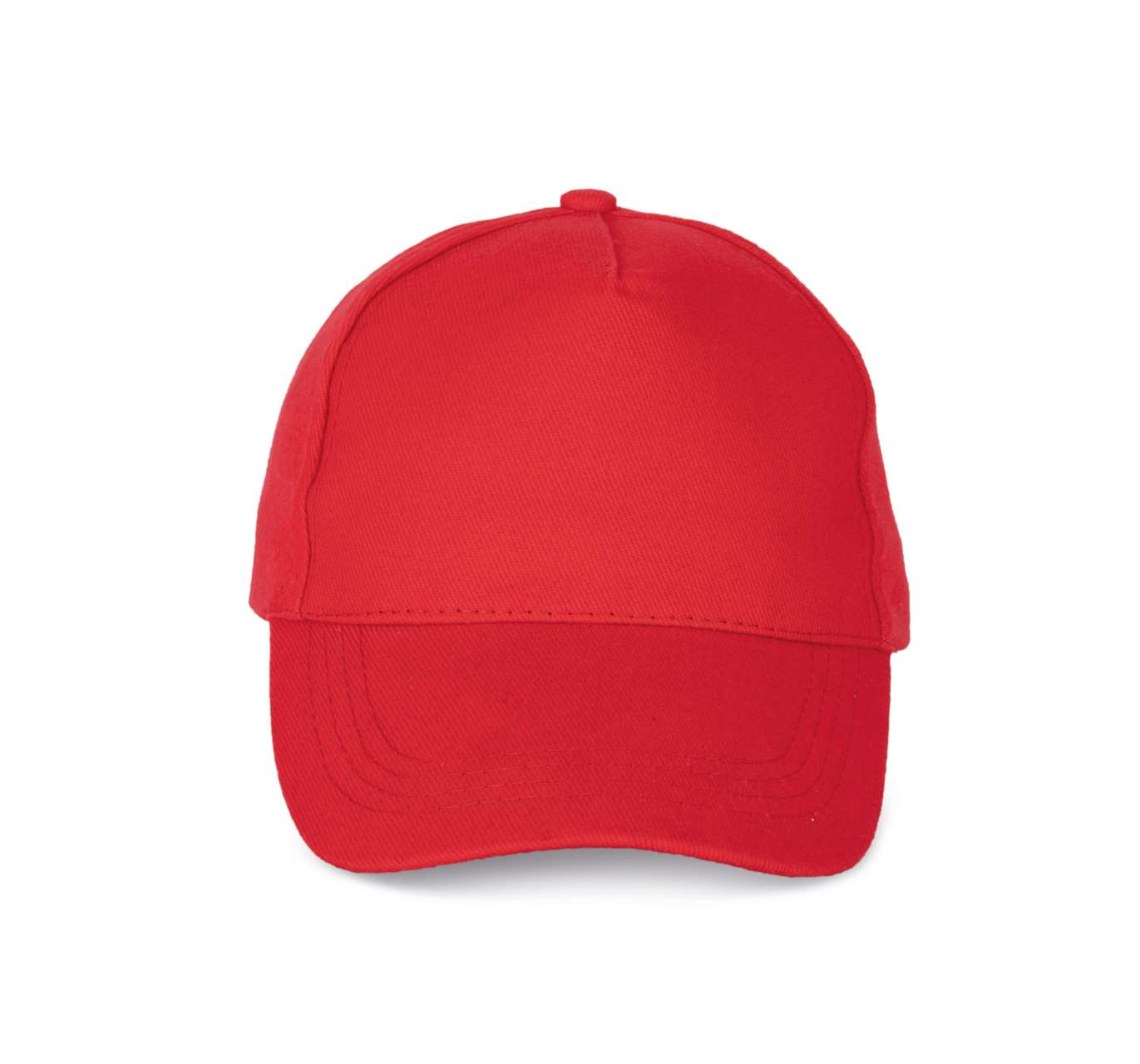 HEAVY COTTON CAP - 5 PANELS - Red - Main