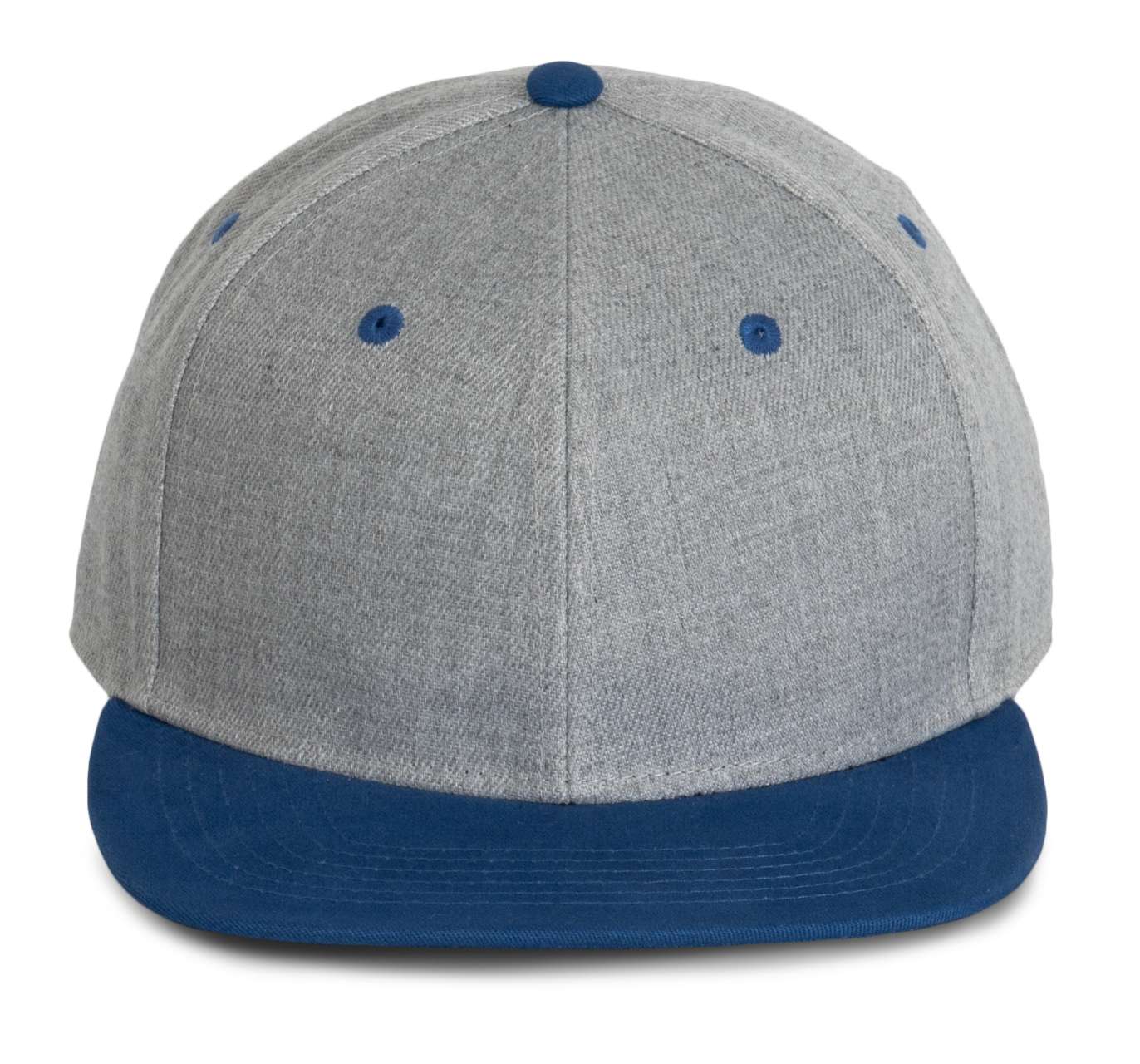 KP166 Light Grey Heather/Royal Blue