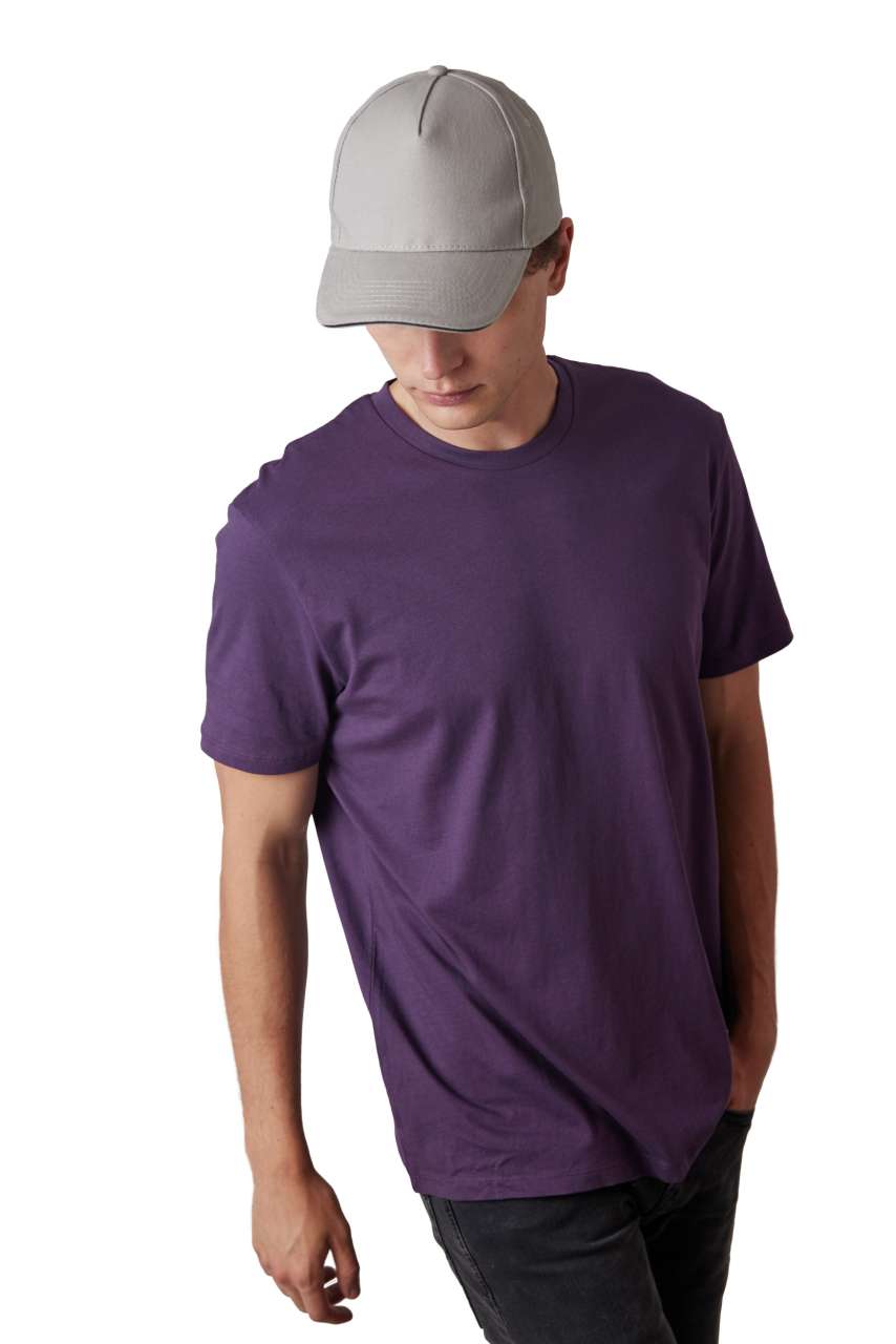 5 PANELS COTTON SANDWICH CAP - Beige/White - modelimageurl