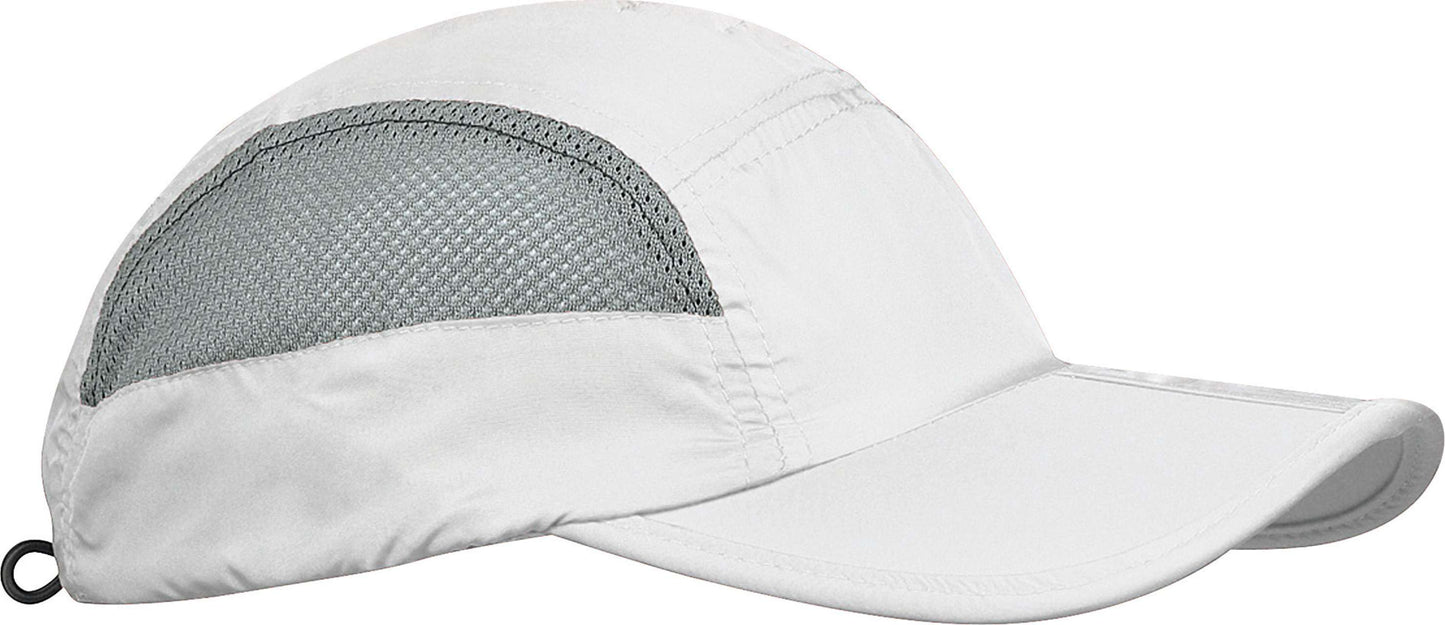 FOLDABLE SPORTS CAP - White/Grey - Additional