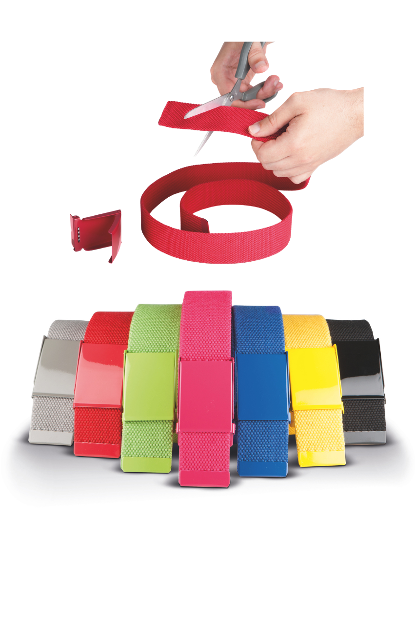 POLYESTER BELT - Black - Model