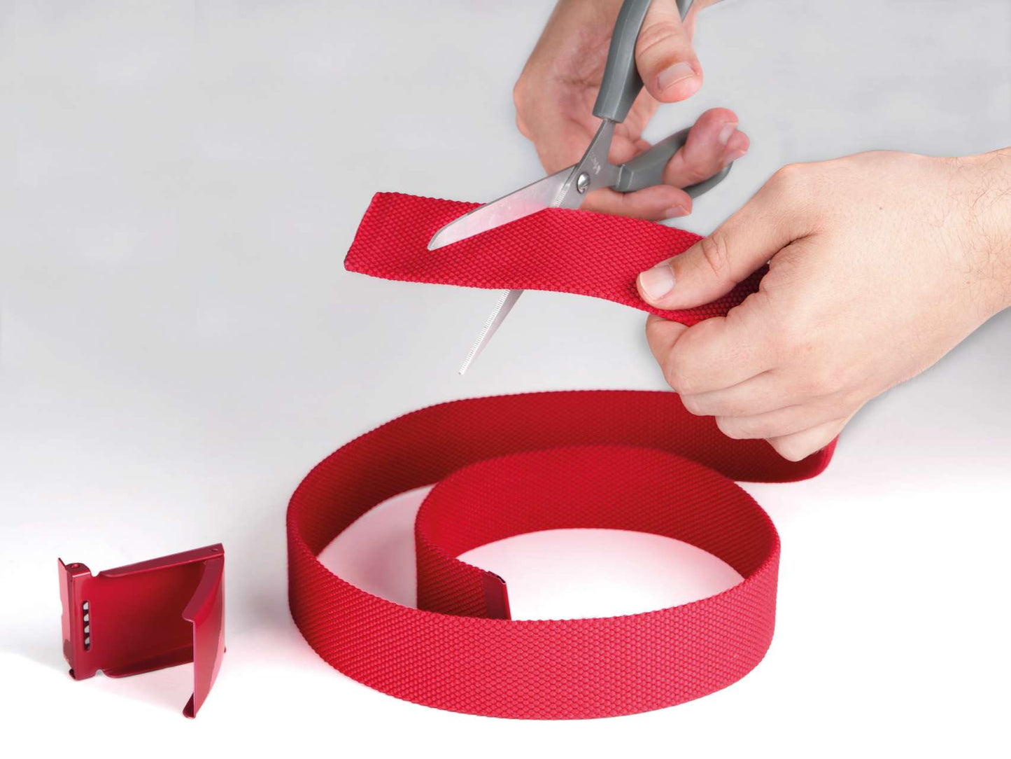 POLYESTER BELT - Light Grey - Additional