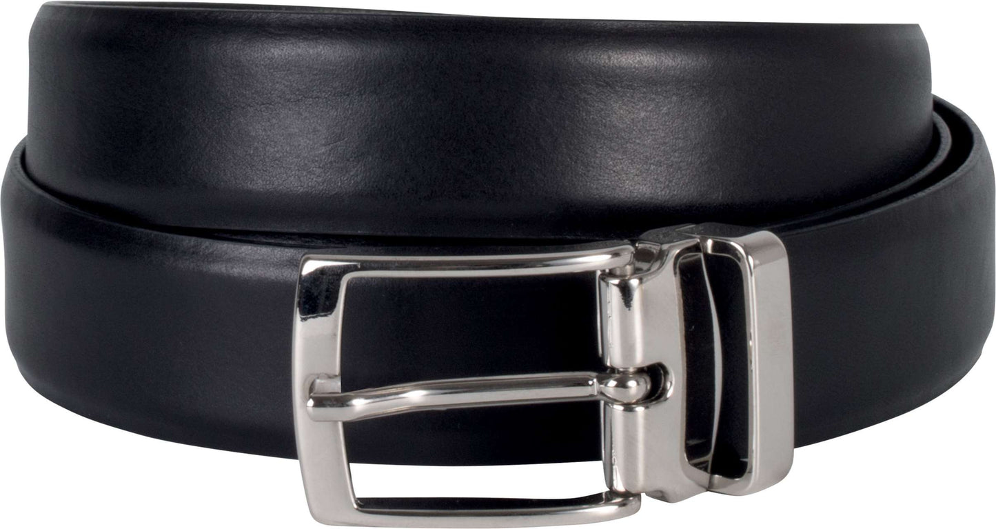 LEATHER BELT - 30MM - Black - Main