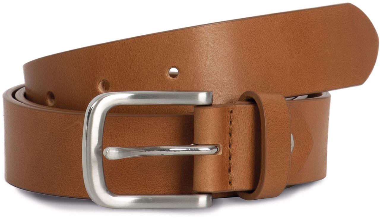 FLAT ADJUSTABLE BELT - Cognac - Additional