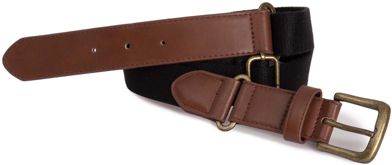 LOOP BELT - Light Brown/Black - Additional