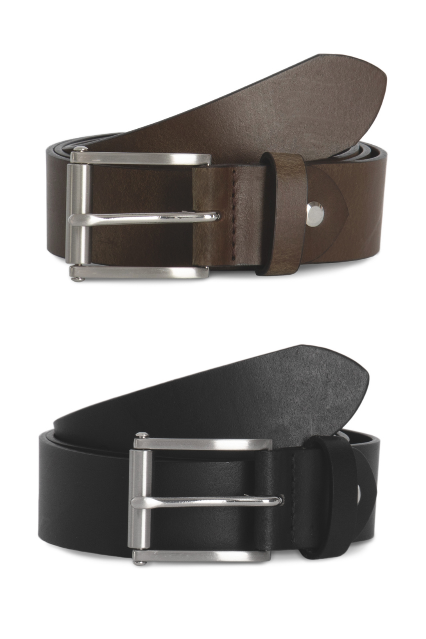 FASHION BELT - Dark Brown - Model
