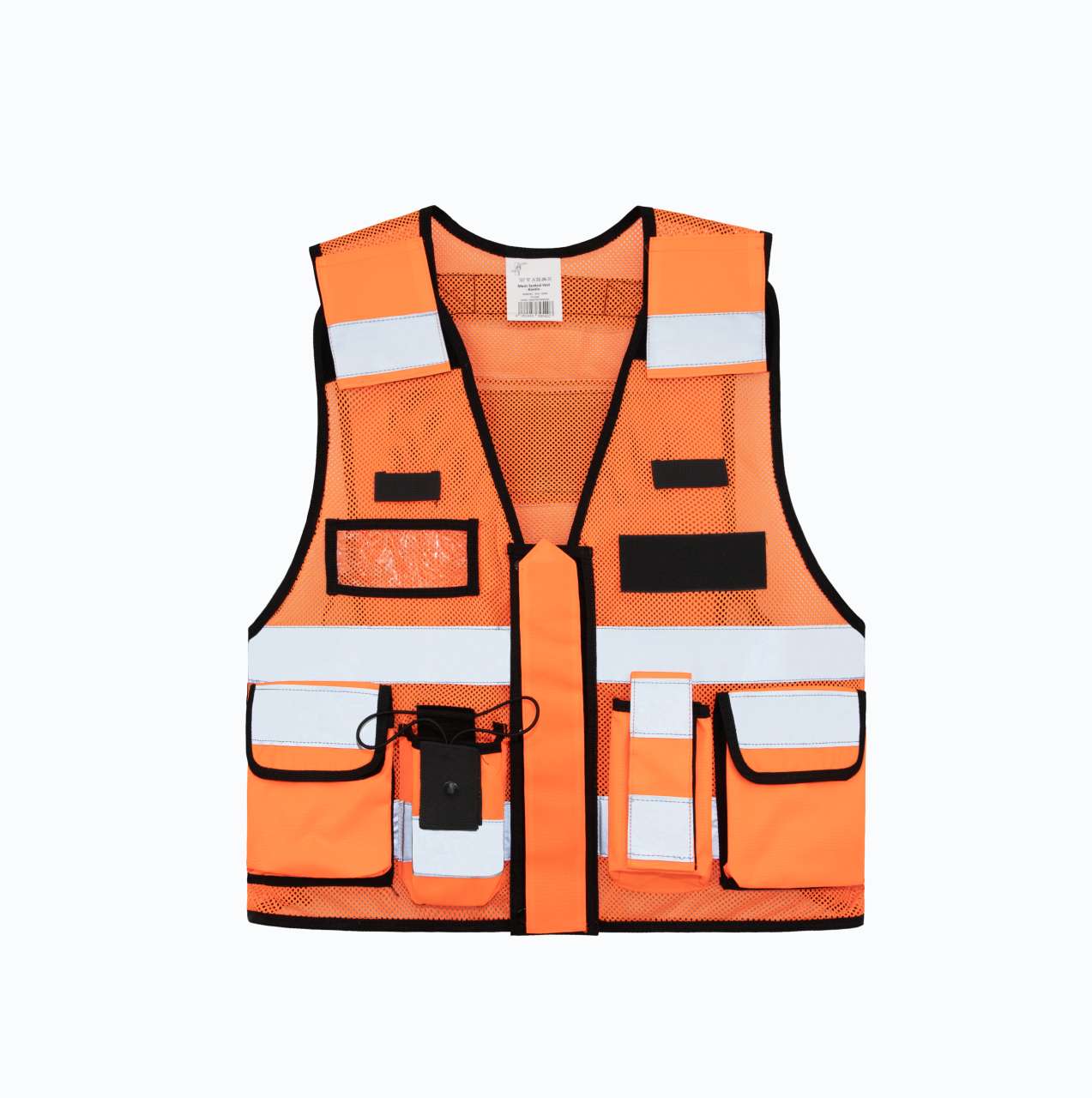 MESH TACTICAL VEST "SPARTA" - Orange - colorimageurl