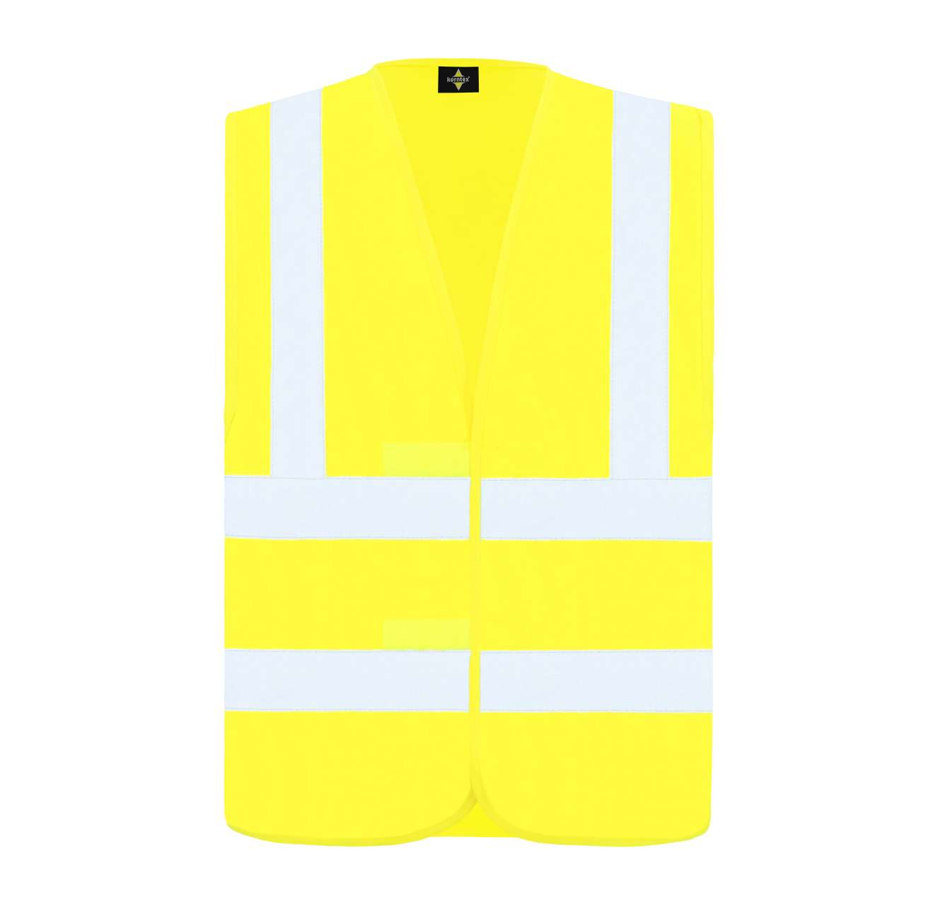 SAFETY / FUNCTIONAL VEST "HANNOVER" - FOUR REFLECTIVE STRIPES - Yellow - colorimageurl