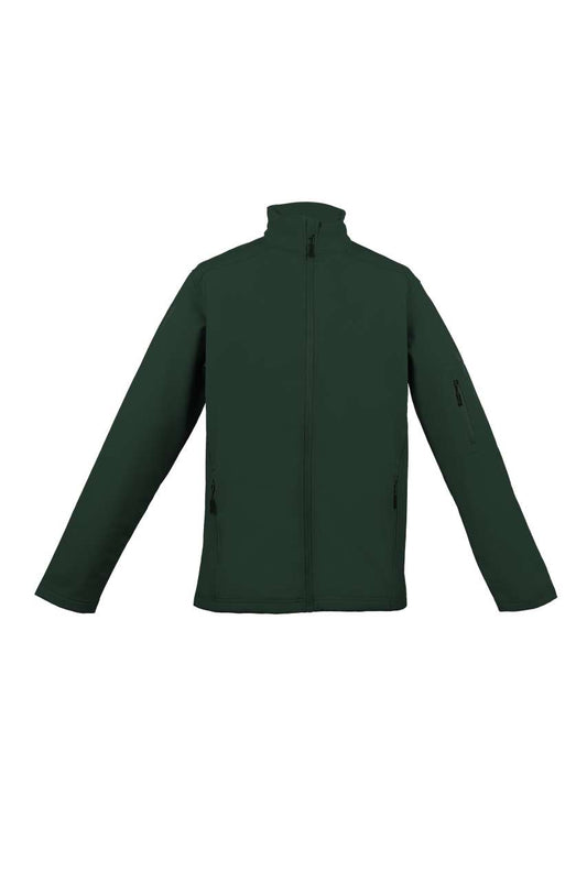 MEN’S 3-LAYER SOFTSHELL JACKET - Forest Green - colorimageurl