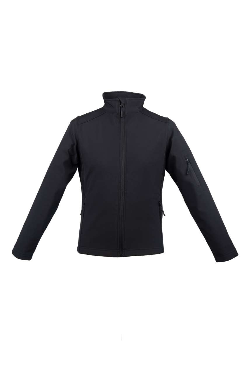 WOMEN’S 3-LAYER SOFTSHELL JACKET - Black - colorimageurl