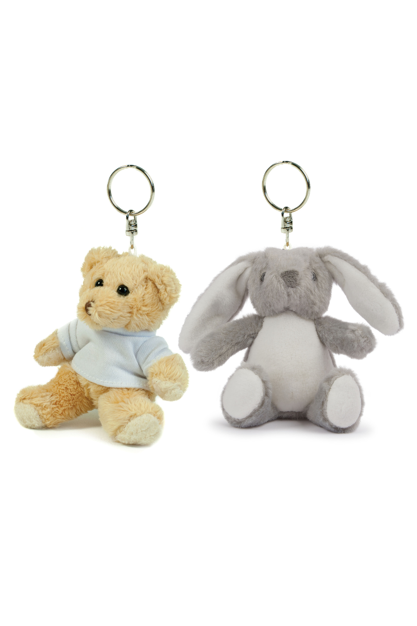 BINX BEAR MAGNET & KEYRING - Grey - Model