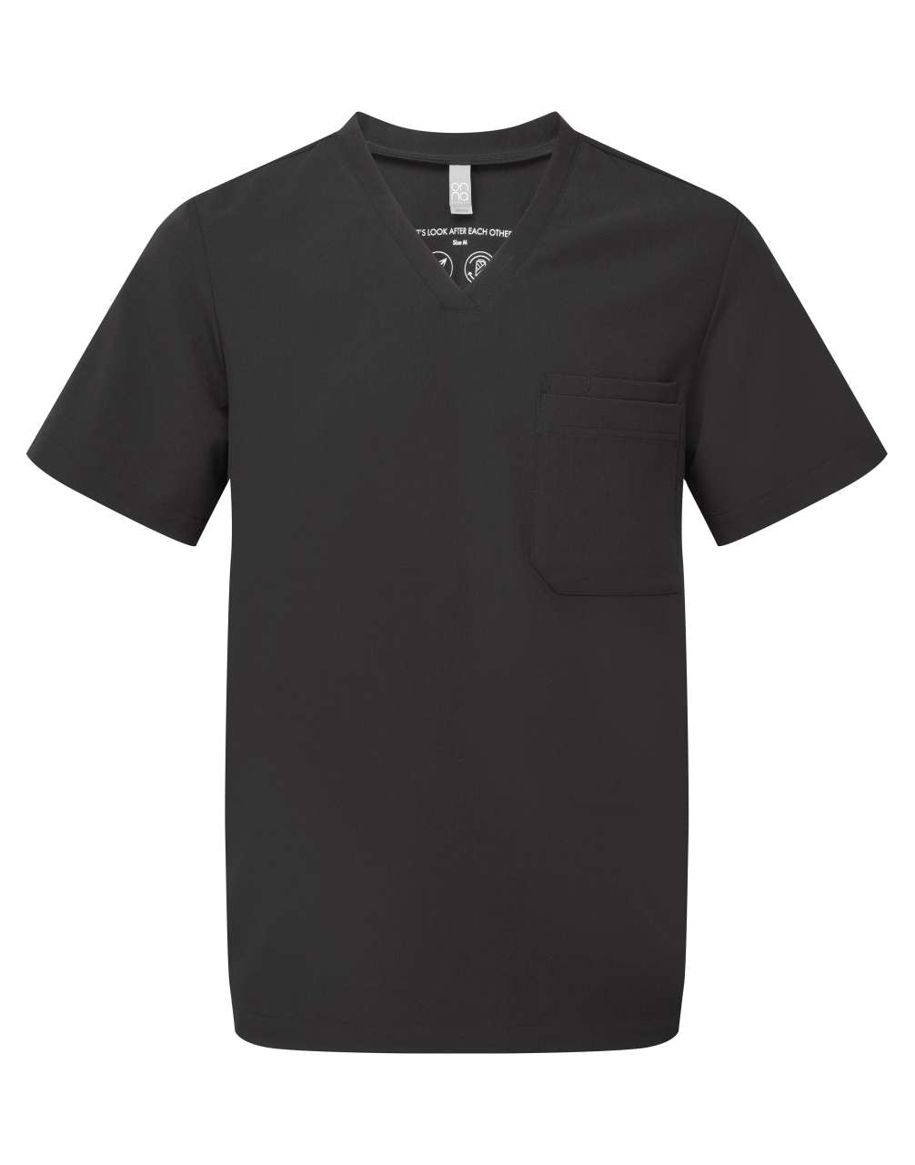 'LIMITLESS' MEN’S ONNA-STRETCH TUNIC - Exact Black - colorimageurl