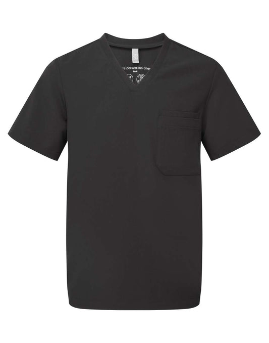 'LIMITLESS' MEN’S ONNA-STRETCH TUNIC - Exact Black - colorimageurl