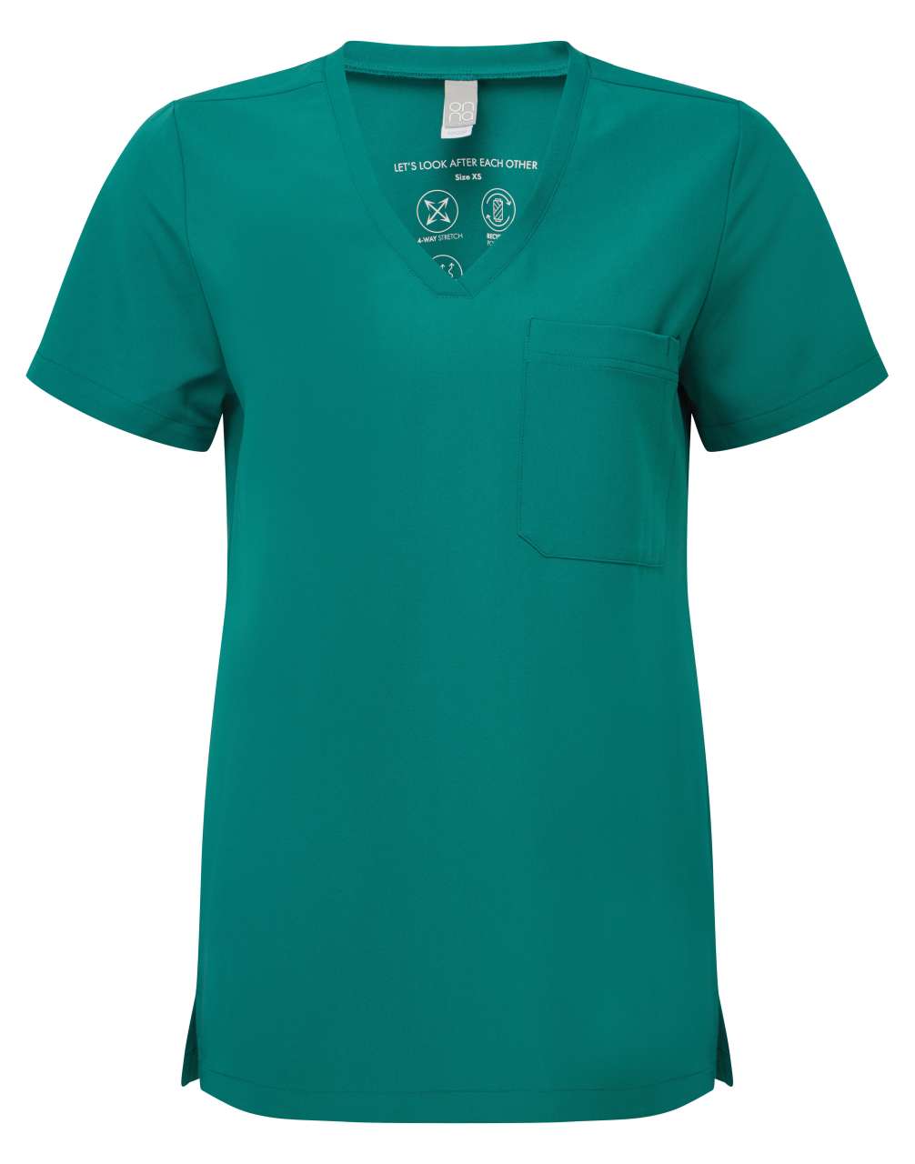 'LIMITLESS' WOMEN’S ONNA-STRETCH TUNIC - Clean Green - colorimageurl