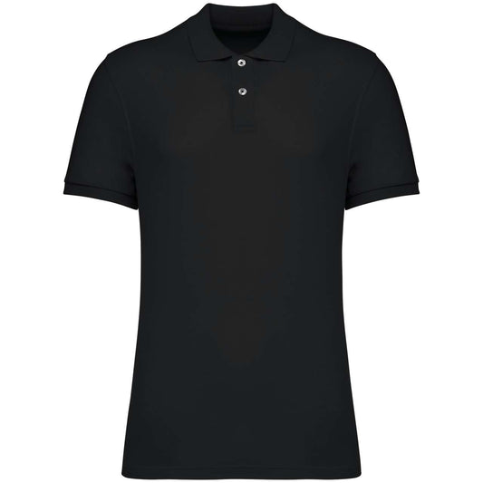 NATIVE SPIRIT PIQUE POLO - Black - colorimageurl