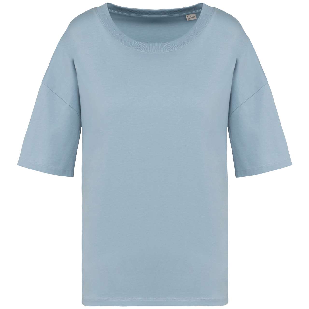LADIES’ ECO-FRIENDLY OVERSIZED T-SHIRT - Aquamarine - colorimageurl