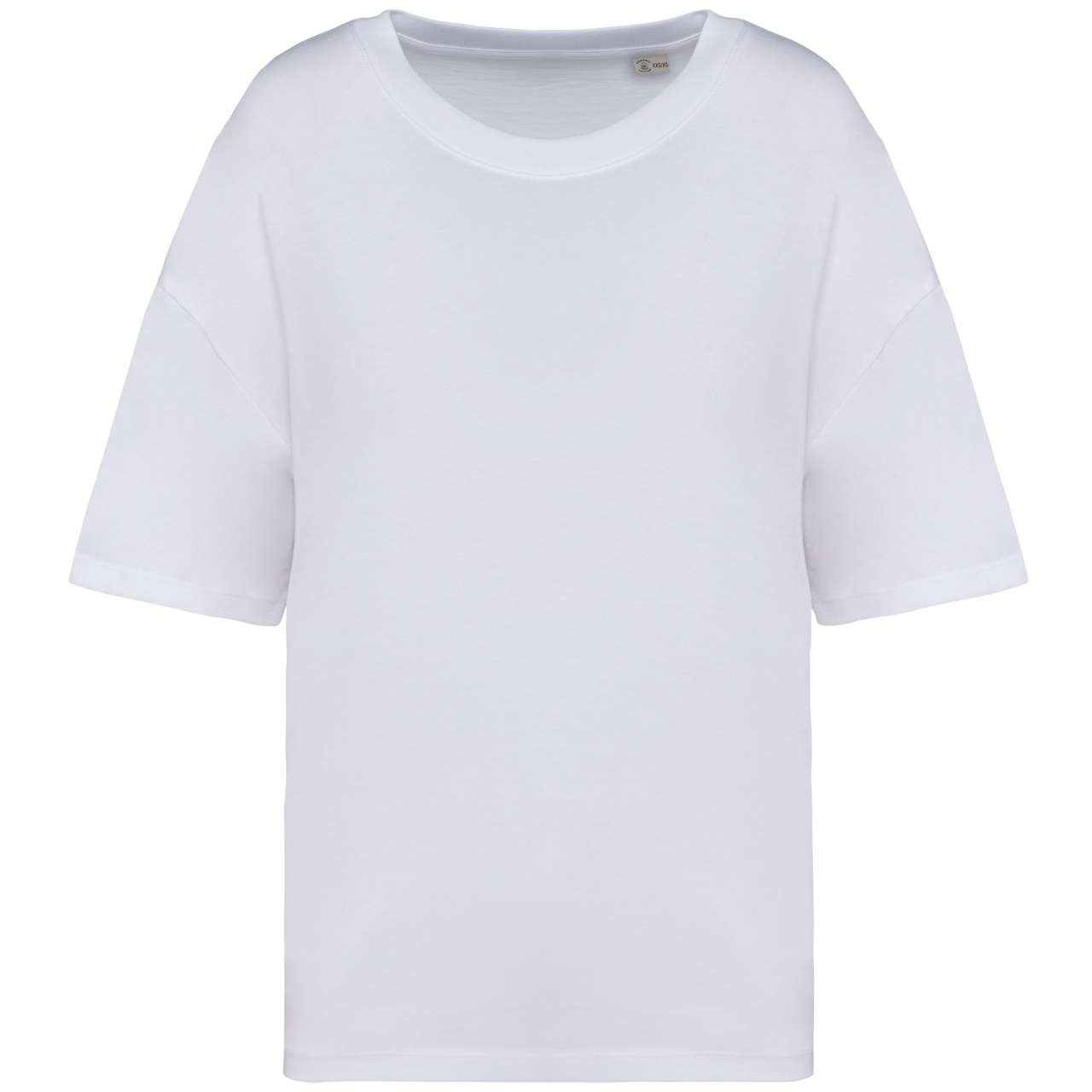 LADIES’ ECO-FRIENDLY OVERSIZED T-SHIRT - White - colorimageurl