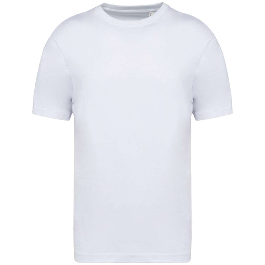 MEN'S OVERSIZED T-SHIRT - White - colorimageurl