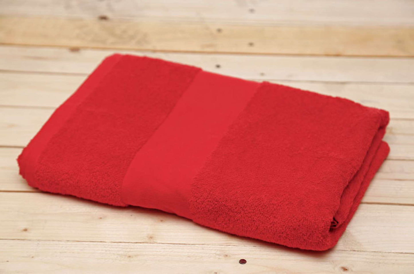 OLIMA BASIC TOWEL - Red - Main