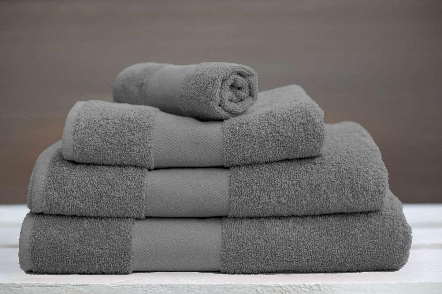 OLIMA CLASSIC TOWEL - Grey - Main