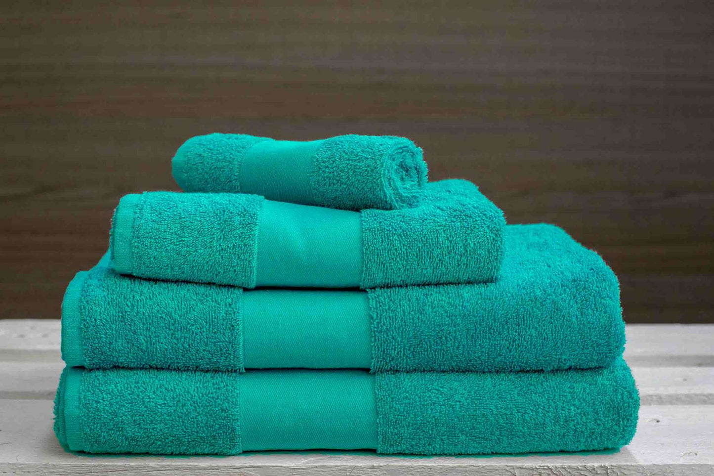OLIMA CLASSIC TOWEL - Turquoise Geode - Main