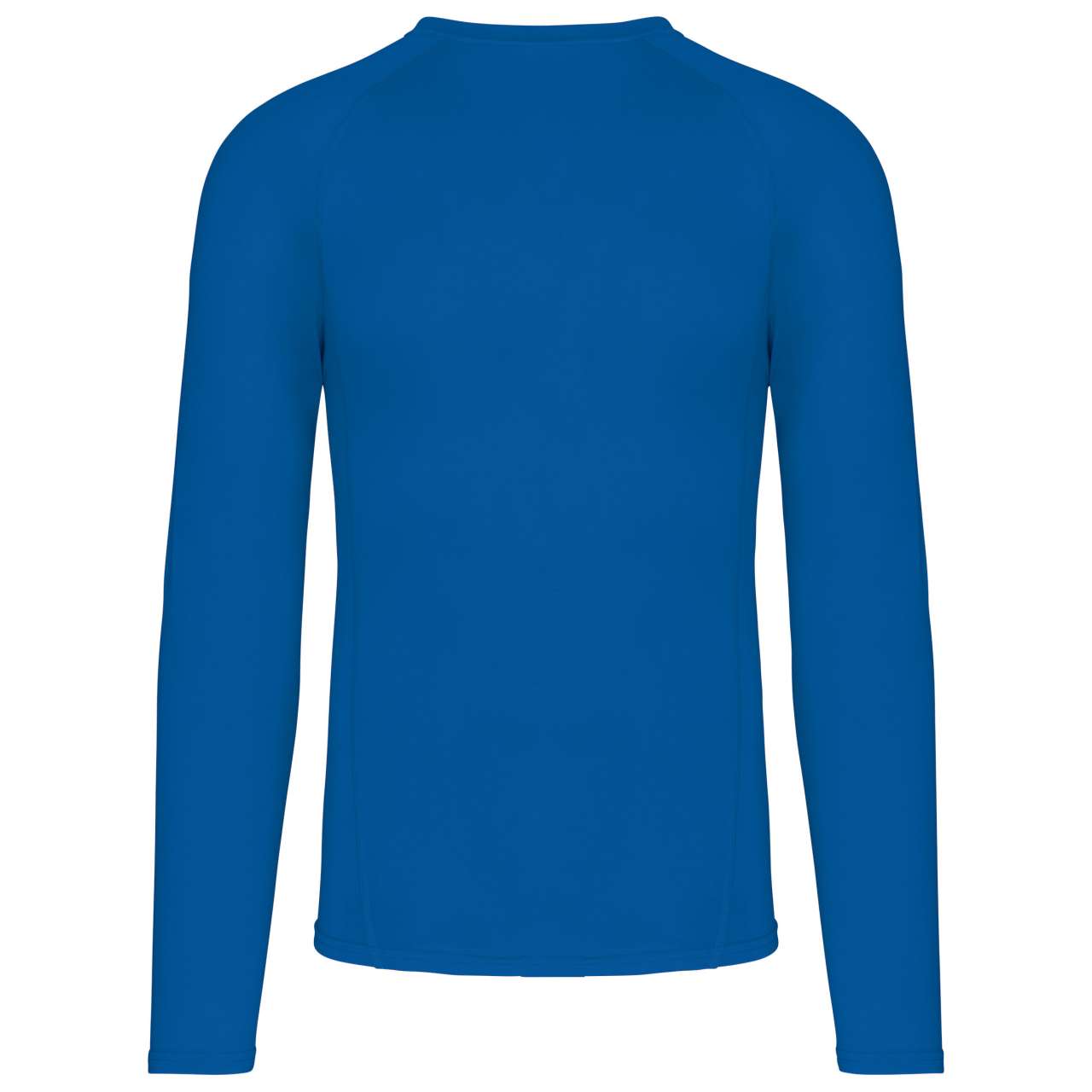 ADULTS' LONG-SLEEVED BASE LAYER SPORTS T-SHIRT - Sporty Royal Blue - Additional