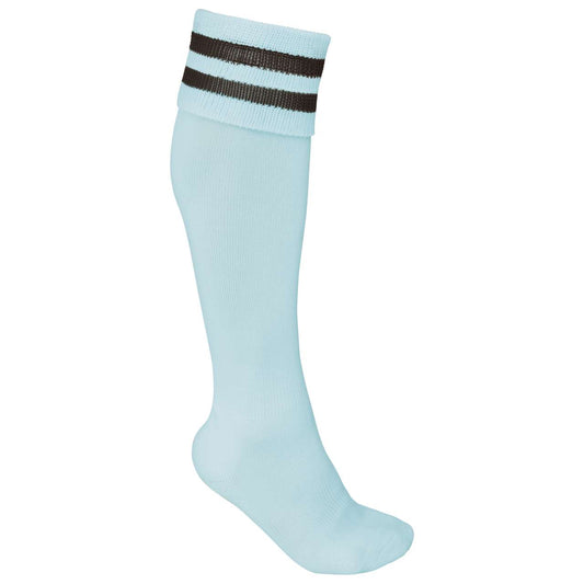 STRIPED SPORTS SOCKS - Ice Mint/Dark Grey - Main