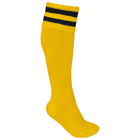 STRIPED SPORTS SOCKS - Sporty Yellow/Black - Main