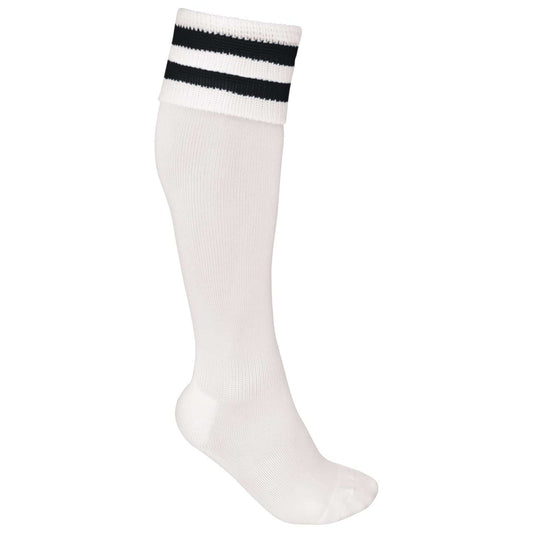 STRIPED SPORTS SOCKS - White/Black - Main