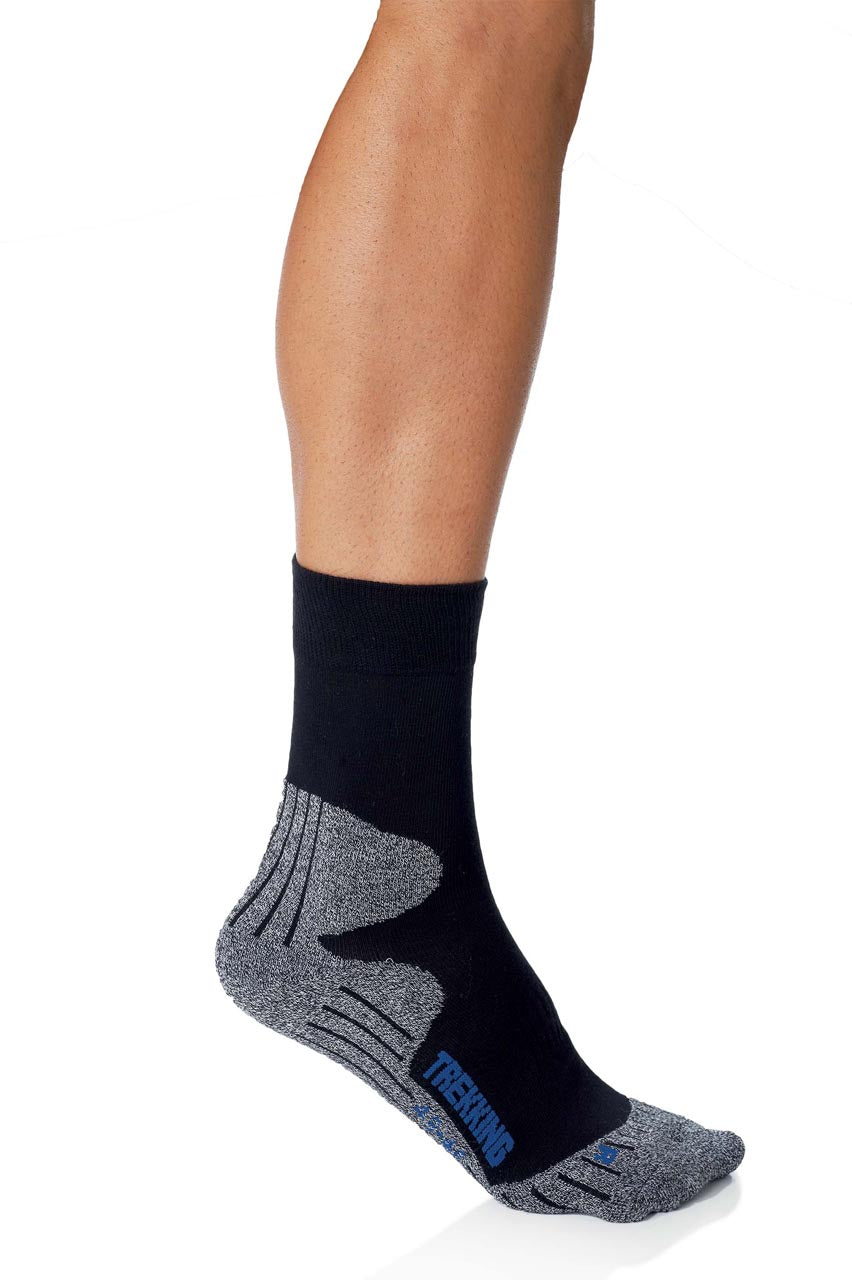TECHNICAL TREKKING SOCKS - Black/Grey - Model