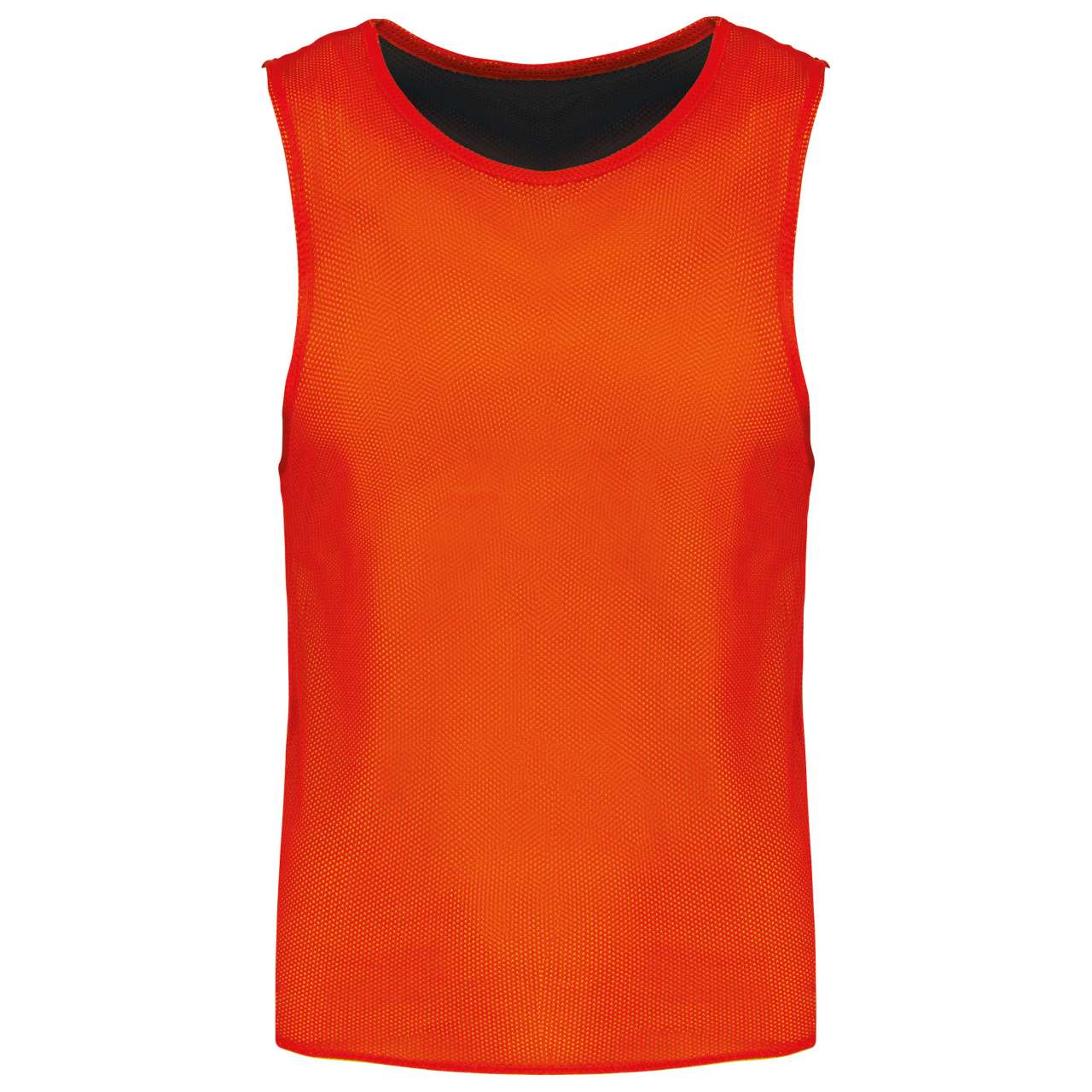 MULTI-SPORTS REVERSIBLE BIB - Spicy Orange/Black - Main