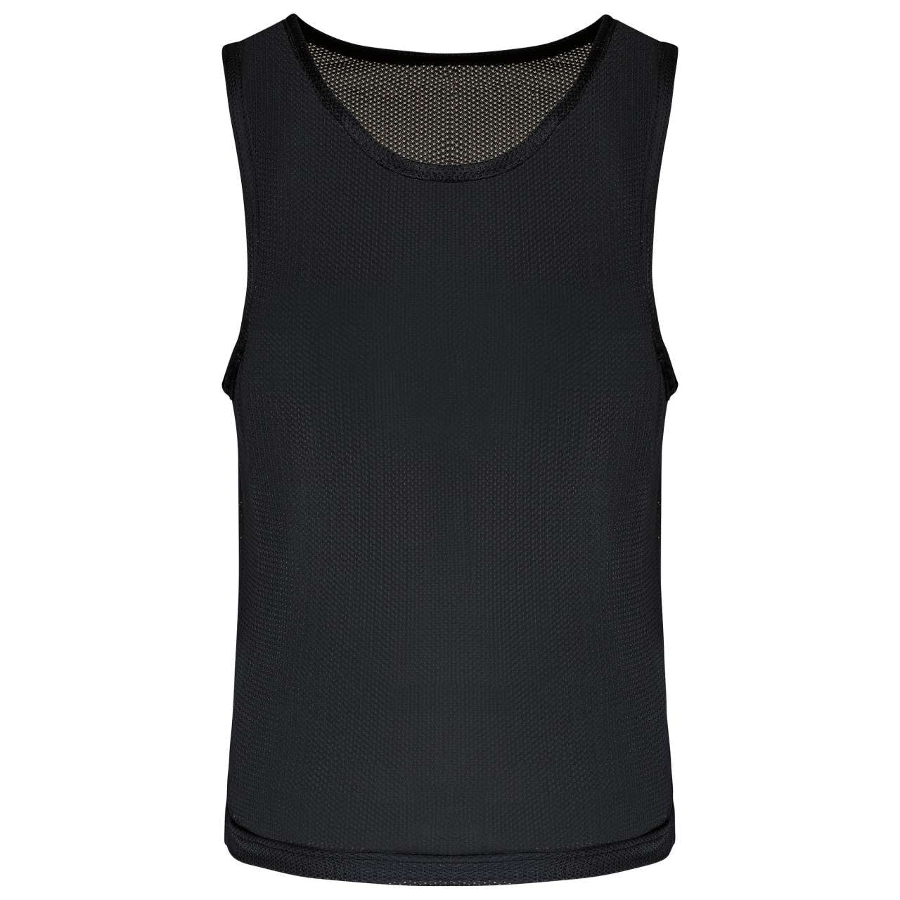 KID'S LIGHTWEIGHT MESH MULTISPORT BIB - Black - colorimageurl