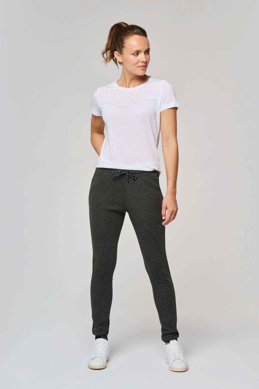 LADIES’ TROUSERS - French Navy Heather - Model