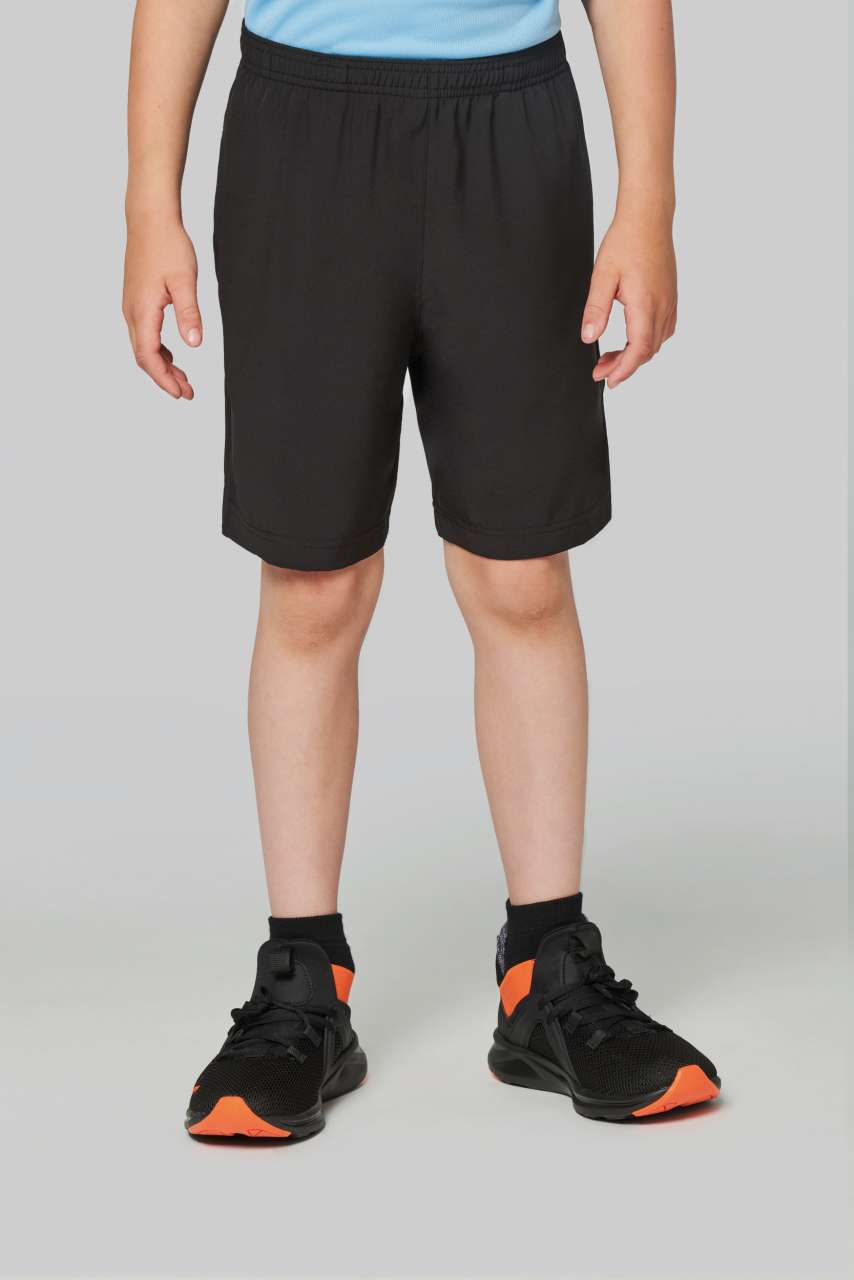 KID'S PERFORMANCE SHORTS - Black - modelimageurl