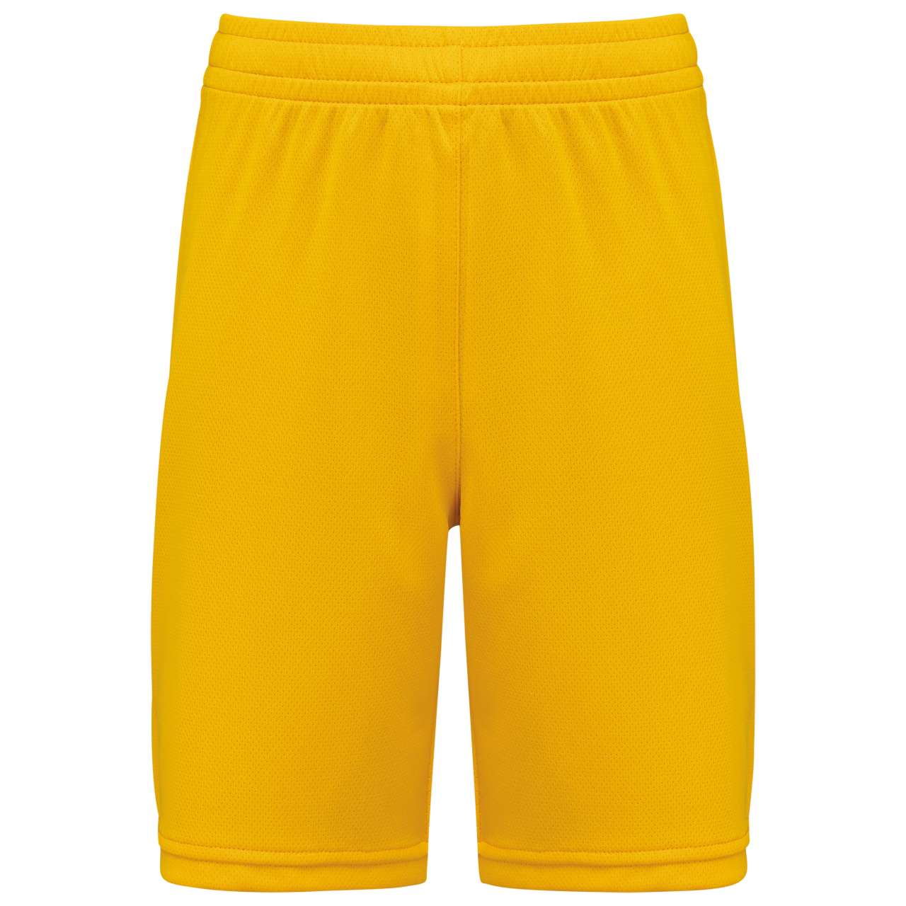MEN'S BASKETBALL SHORTS - Sporty Yellow - colorimageurl