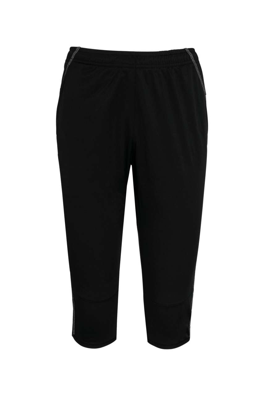 UNISEX 3/4 LENGTH TRAINING TIGHTS - Black - colorimageurl
