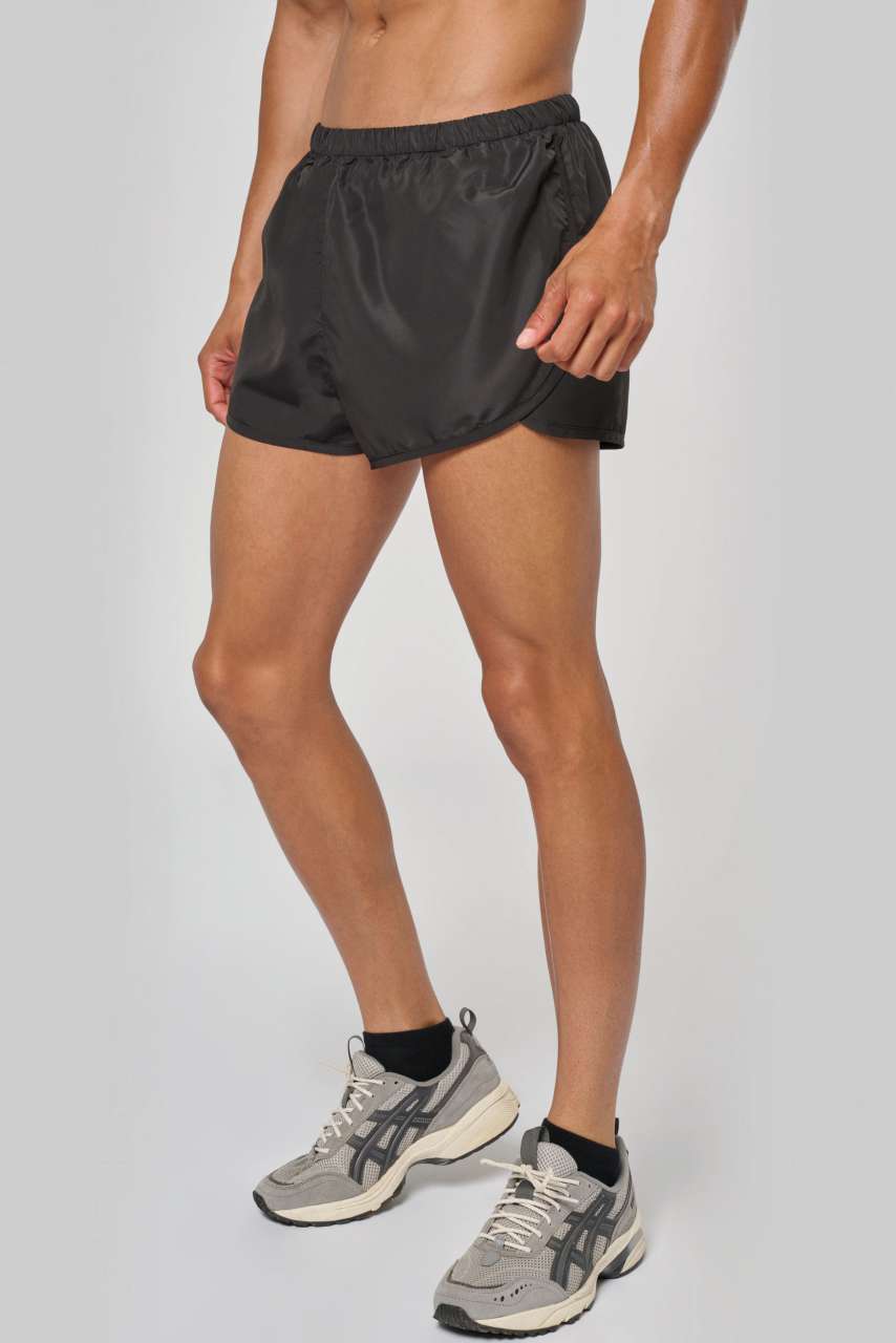 MEN'S RUNNING SHORTS - Black - Model