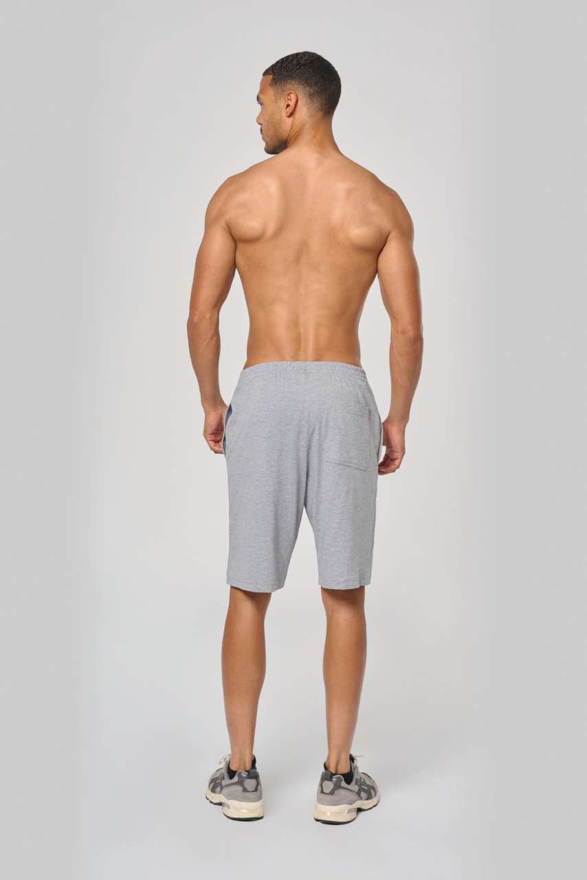 MEN'S JERSEY SPORTS SHORTS - Black - Additional