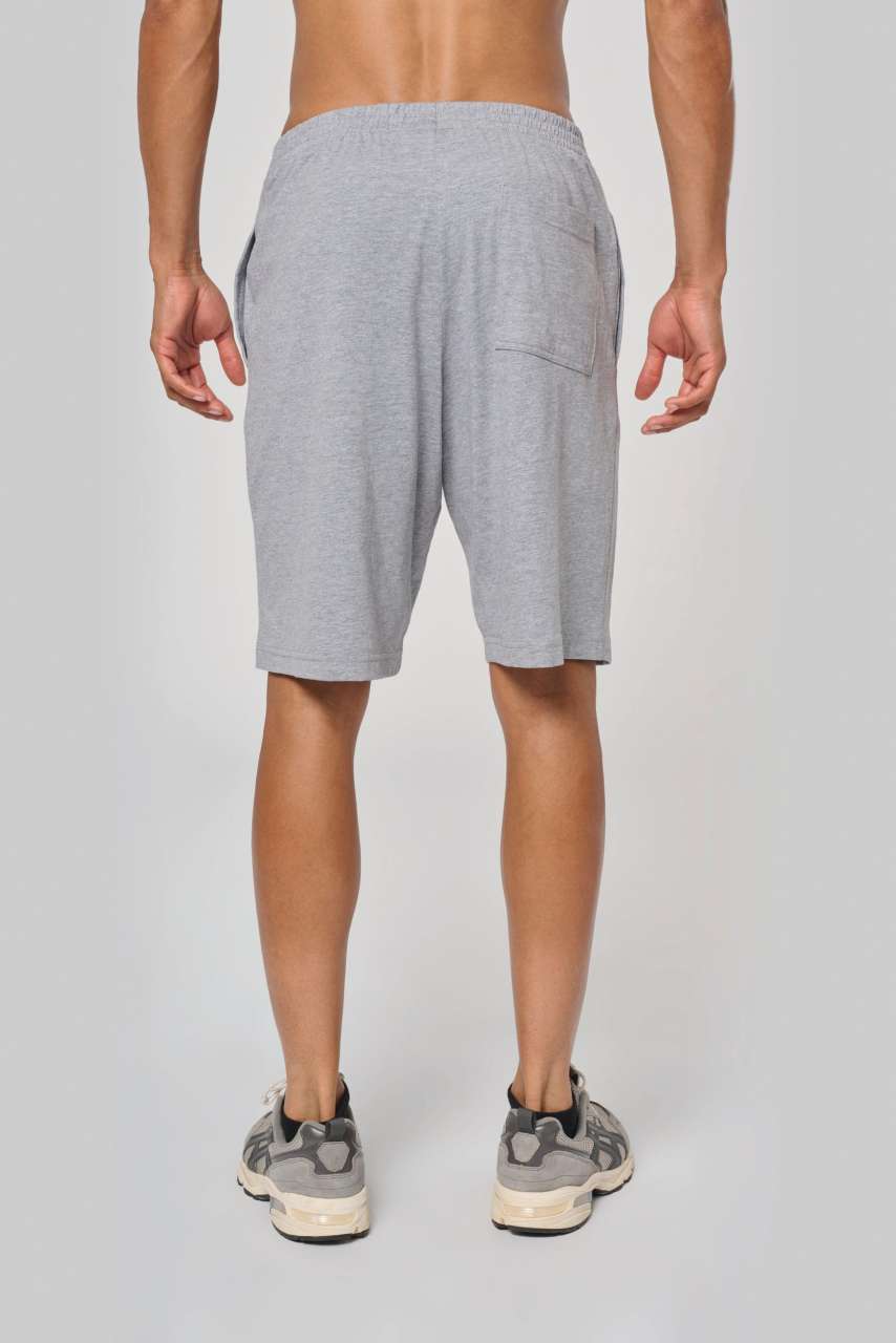 MEN'S JERSEY SPORTS SHORTS - Black - Additional