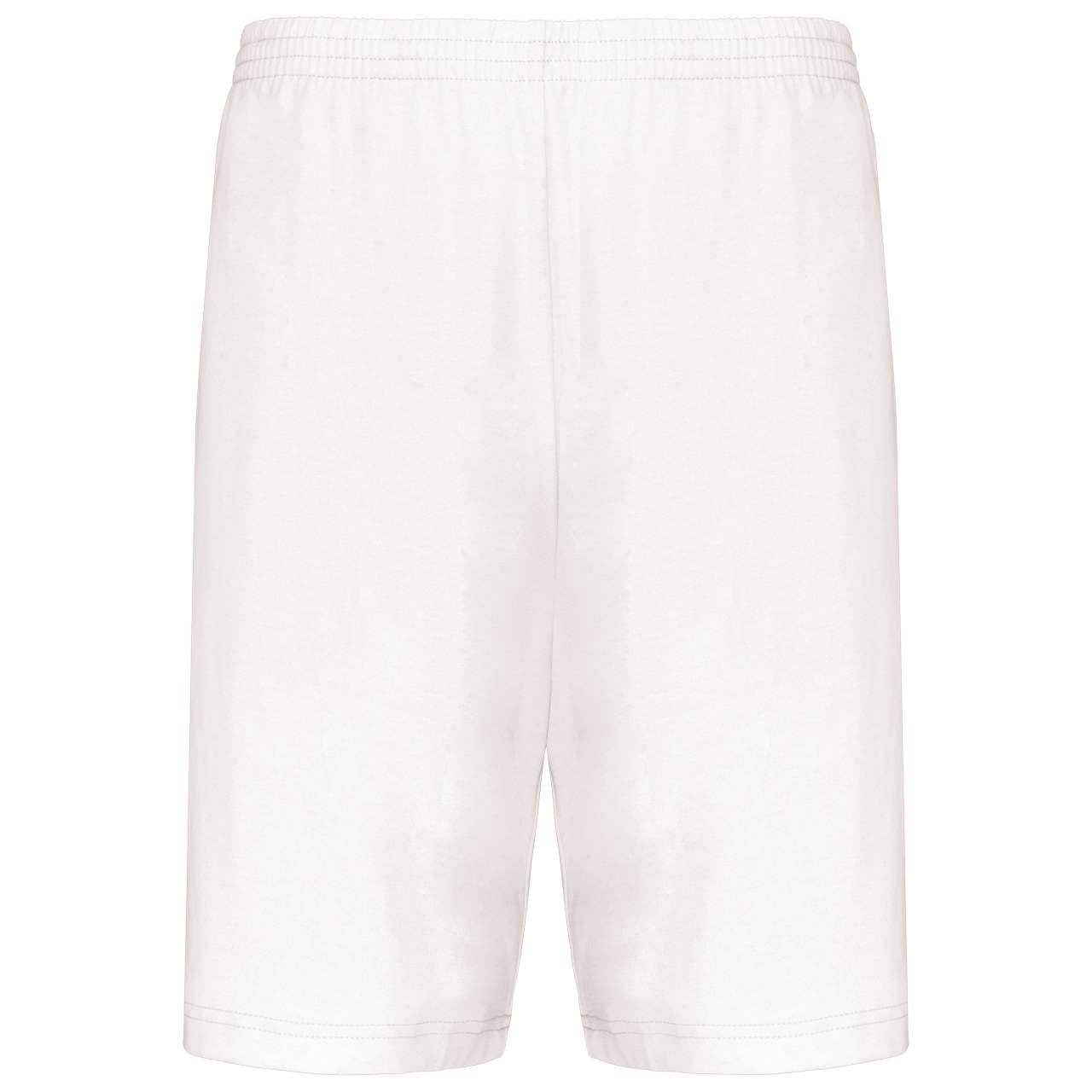 MEN'S JERSEY SPORTS SHORTS - White - Main