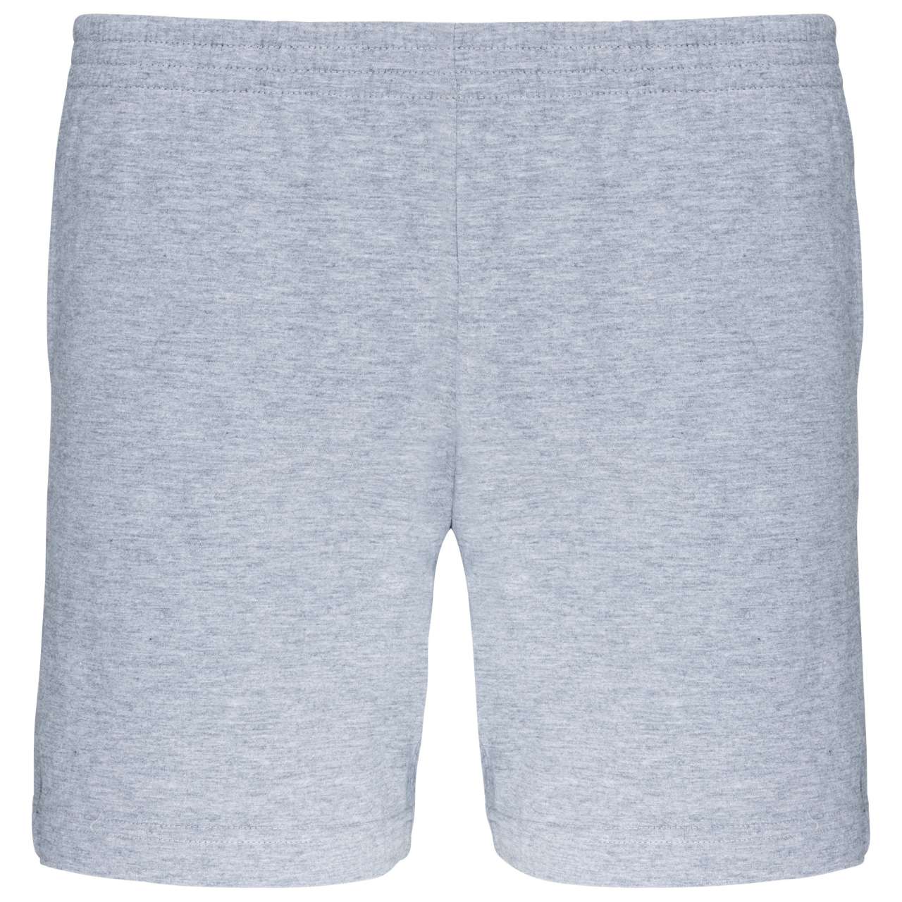 LADIES' JERSEY SPORTS SHORTS - Oxford Grey - Main