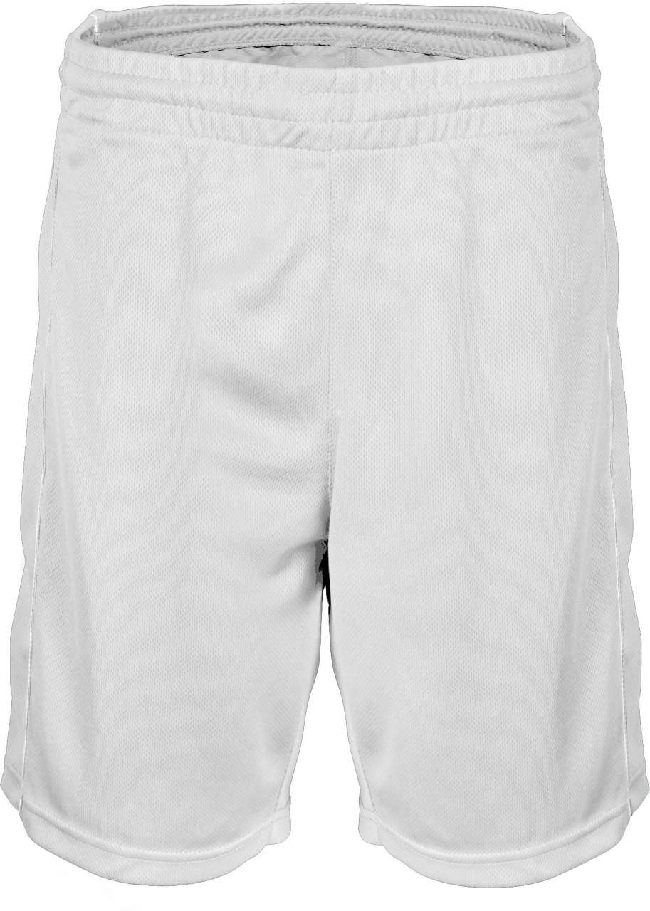 KID'S BASKET BALL SHORTS - White - Main