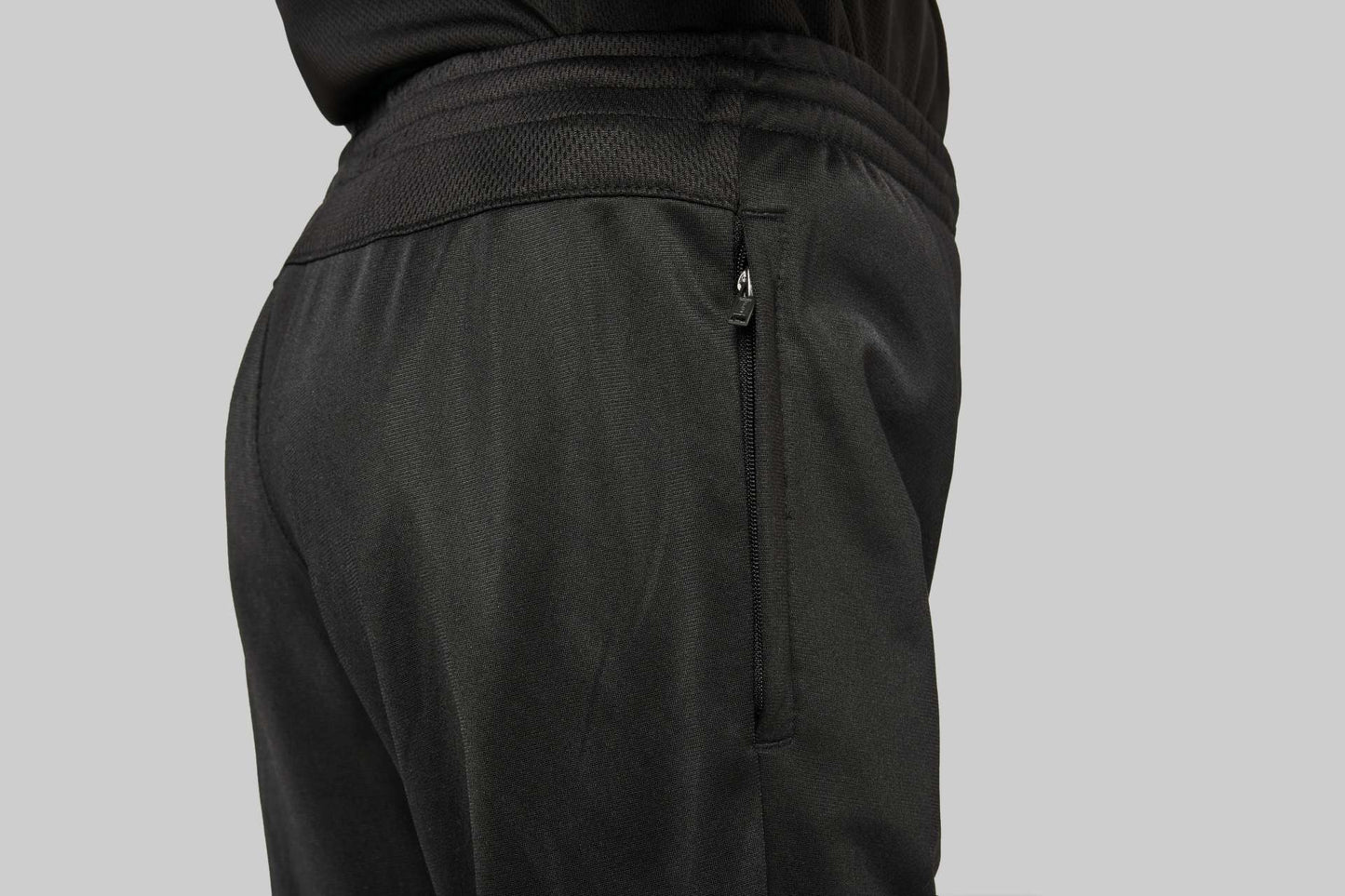 KIDS' TRACKSUIT BOTTOMS - Black - Additional