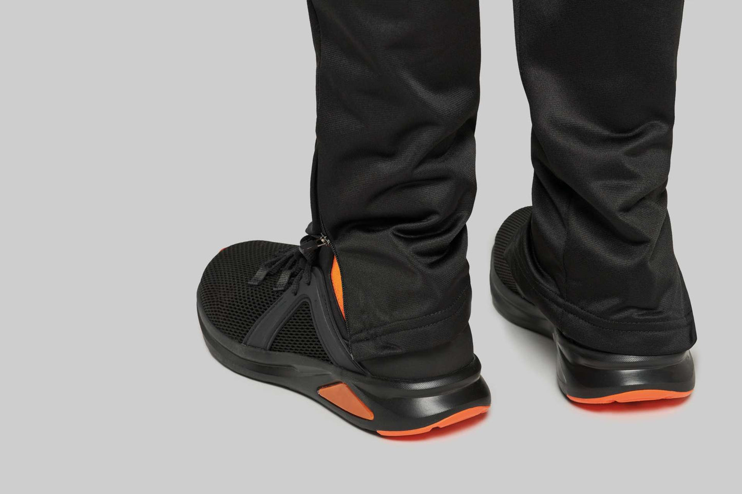 KIDS' TRACKSUIT BOTTOMS - Black - Additional