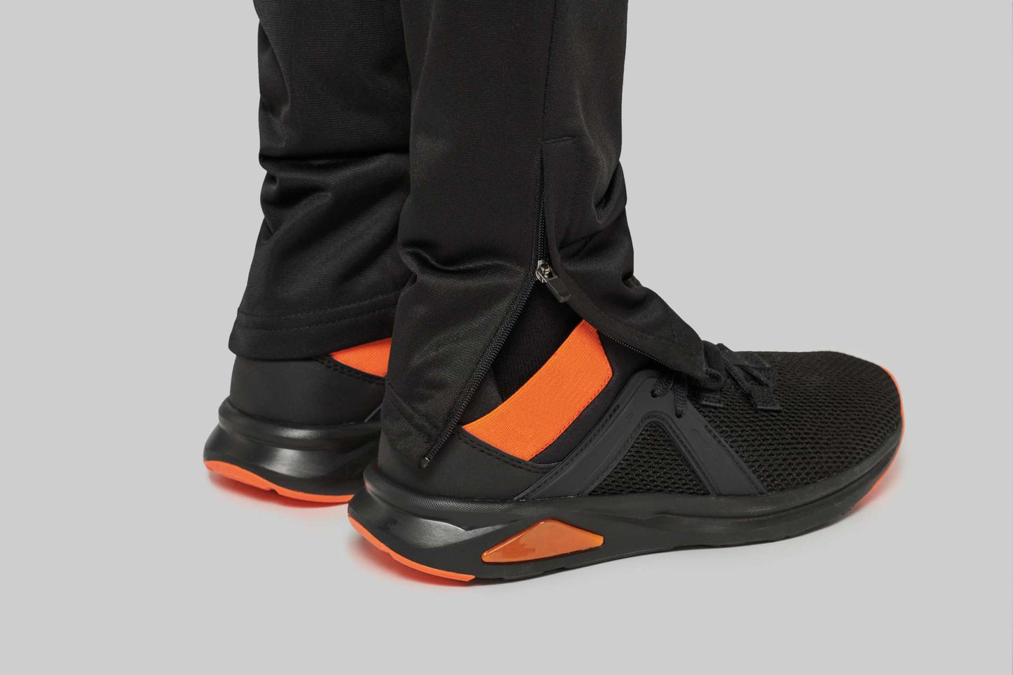 KIDS' TRACKSUIT BOTTOMS - Black - Additional