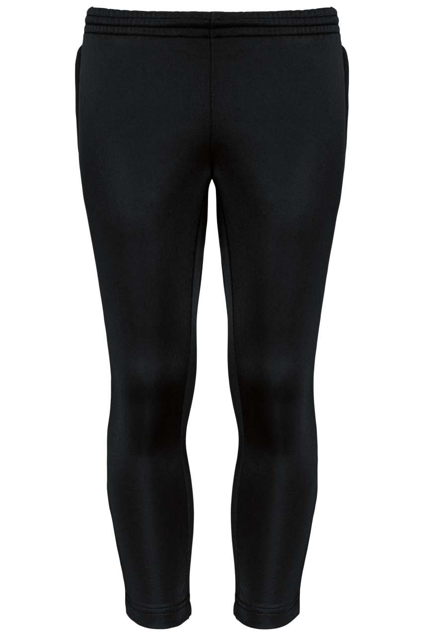 KIDS' TRACKSUIT BOTTOMS - Black - Additional