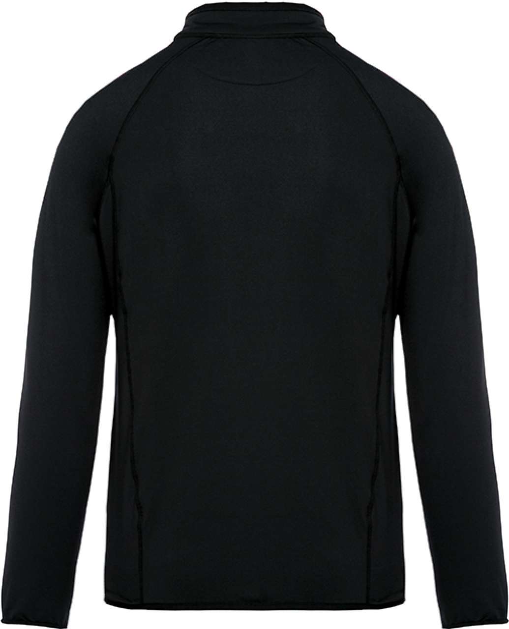 DUAL-FABRIC SPORTS JACKET - Black/Black - Additional