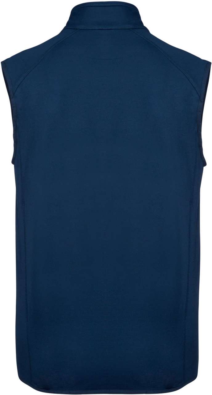 DUAL-FABRIC SLEEVELESS SPORTS JACKET - Sporty Navy/Sporty Navy - Additional